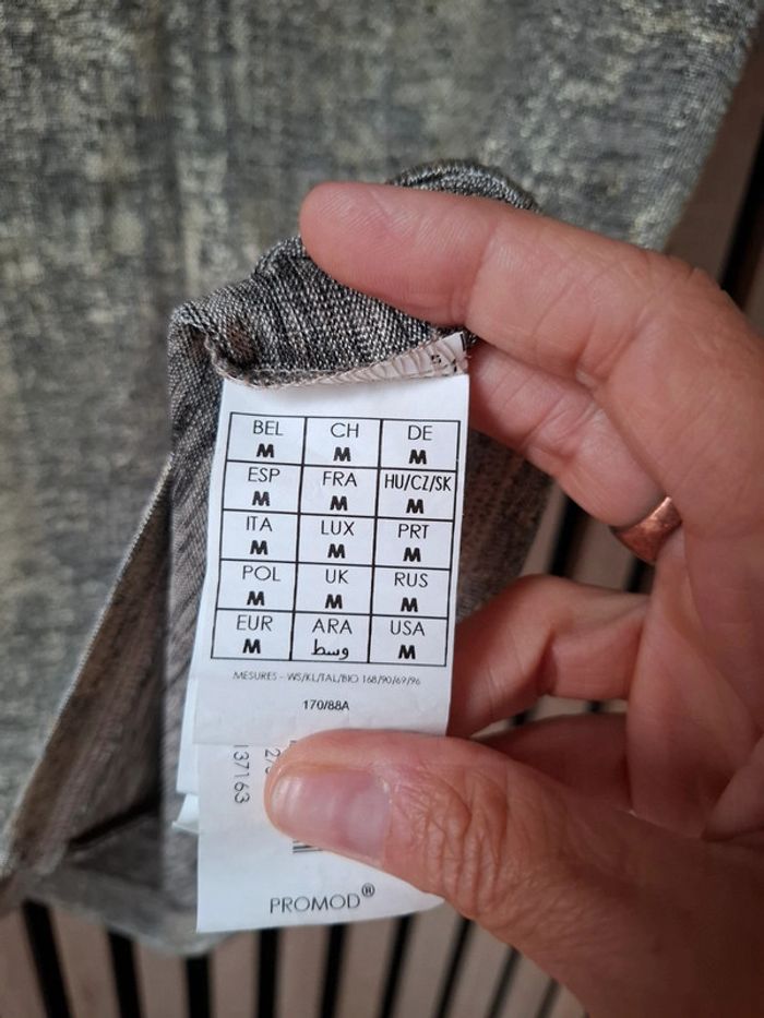 Blouse haut doré Promod T 38 - photo numéro 6