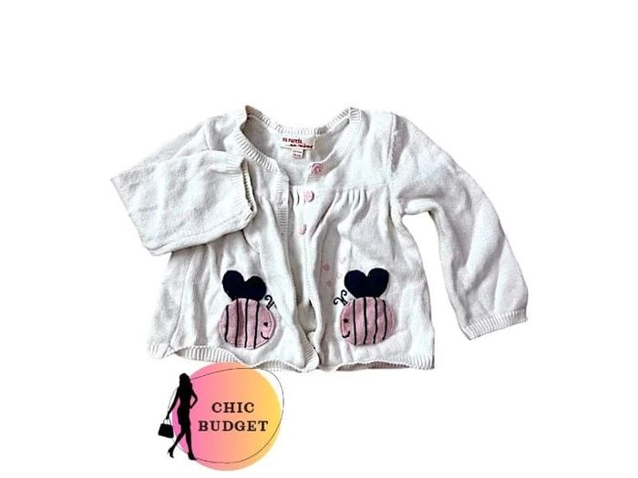 Magnifique gilet fille 12 mois - Du pareil au même !