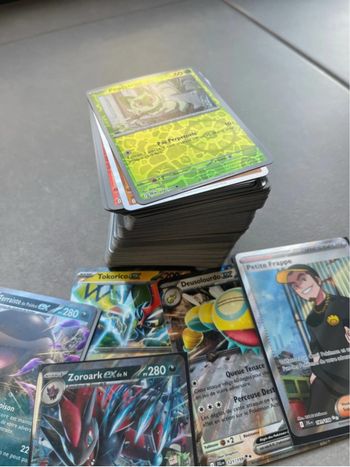 Lot 260  cartes Pokémon Ev09 aventure ensemble