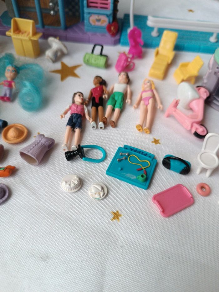 1997 mini pouce confiserie café pâtisserie michelle's génie toy restaurant Polly petite poupée small - photo numéro 15