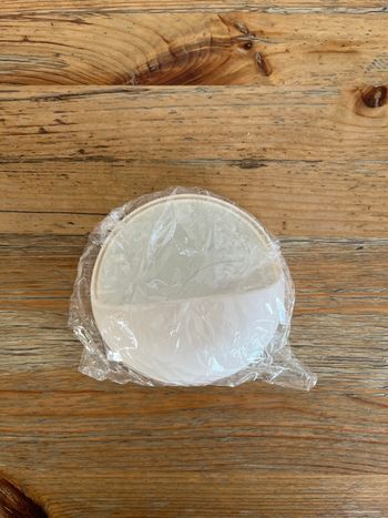 Porte-savon blanc crème