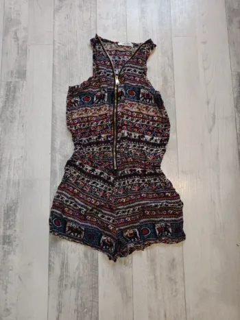 Combinaison short femme