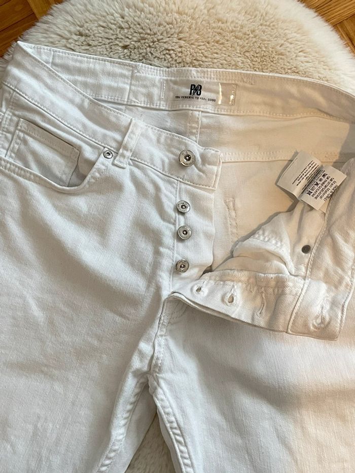 Jean blanc taille 38/40 R8 - photo numéro 4