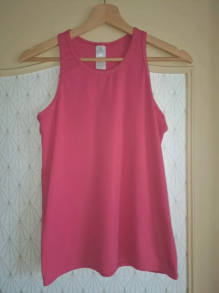 Débardeur fille 14 ans domyos tbe rose
