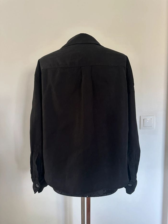 Chemise noire Zara - photo numéro 4
