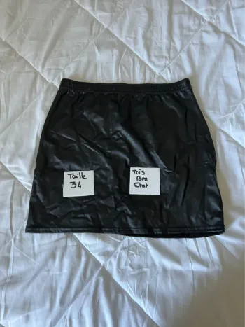 Jupe taille élastique
