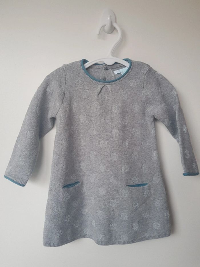 Obaïbi - Robe d'hiver à manches longues (9 mois) - photo numéro 2