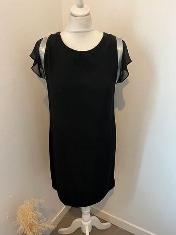 Robe noire et argentée Sandro S