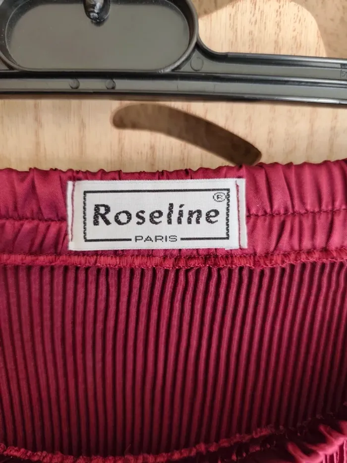 Jupe longue en satin Roseline - photo numéro 11