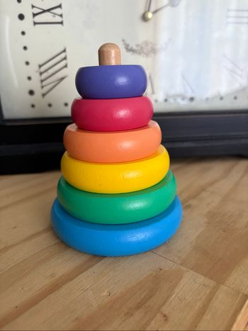 Jeu à empiler en bois