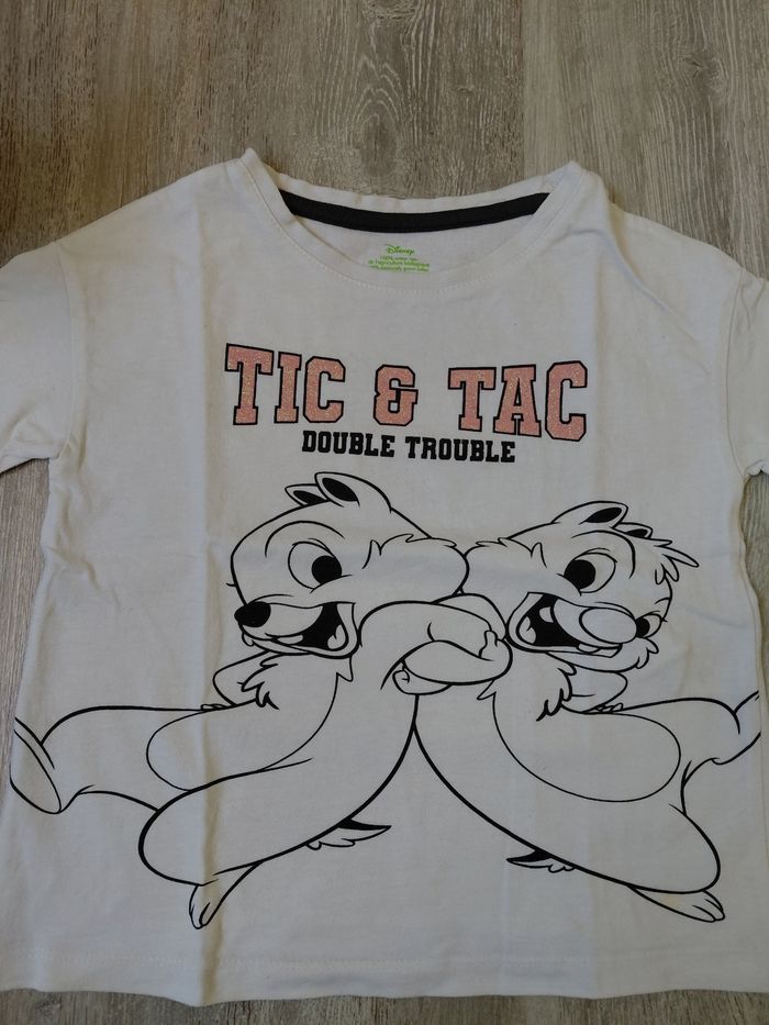 T-shirt Disney Tic & Tac - photo numéro 2