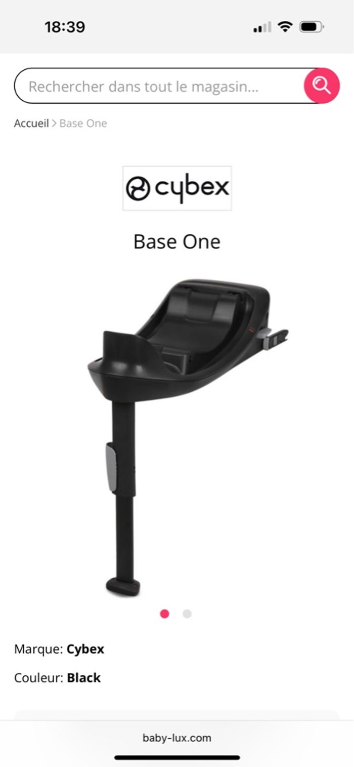 Poussette CYBEX trio