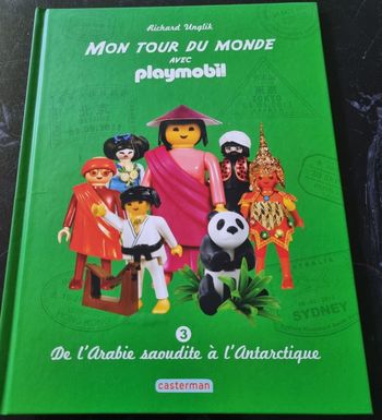 livre Mon tour du monde avec playmobile