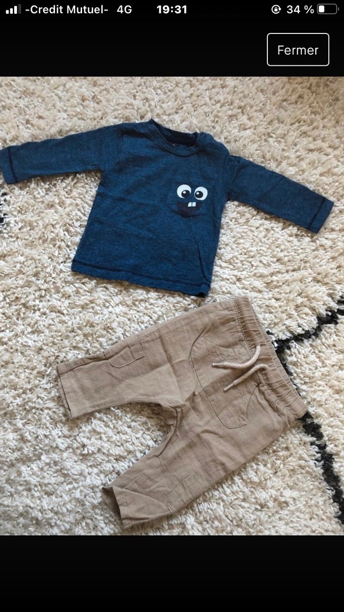 Lot vêtements bébé garçon 3 mois - photo numéro 5