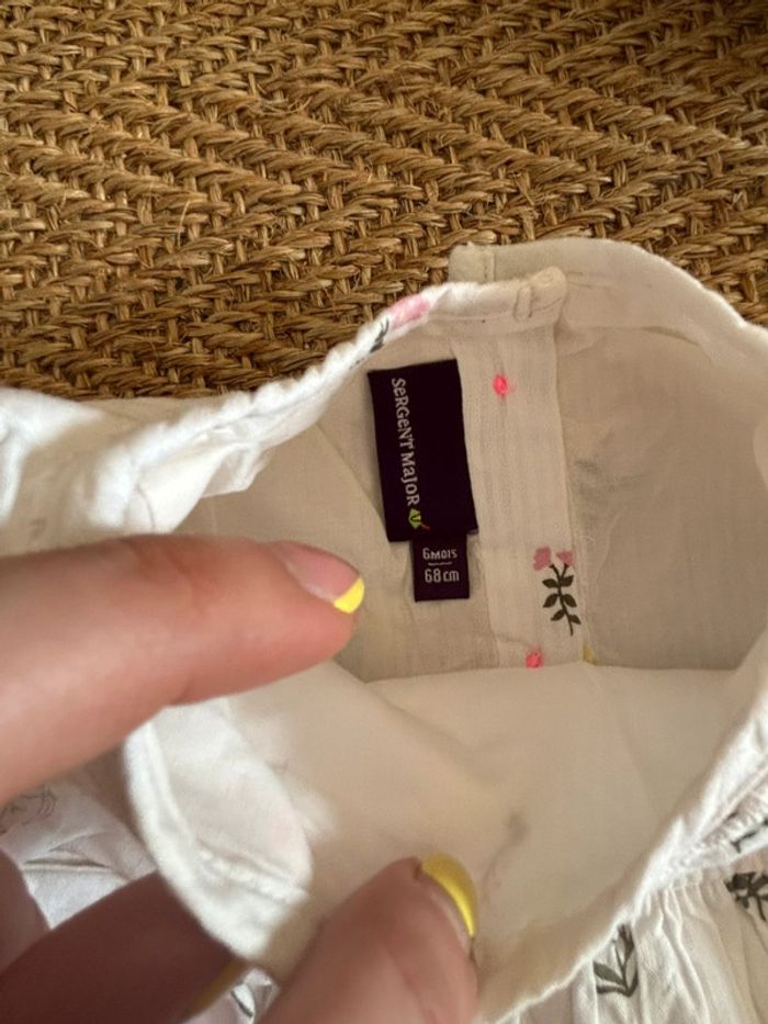 Robe fleurie 6 mois Sergent Major - photo numéro 2