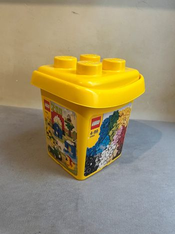 Caisse boîte lego VIDE 10662 couleur jaune