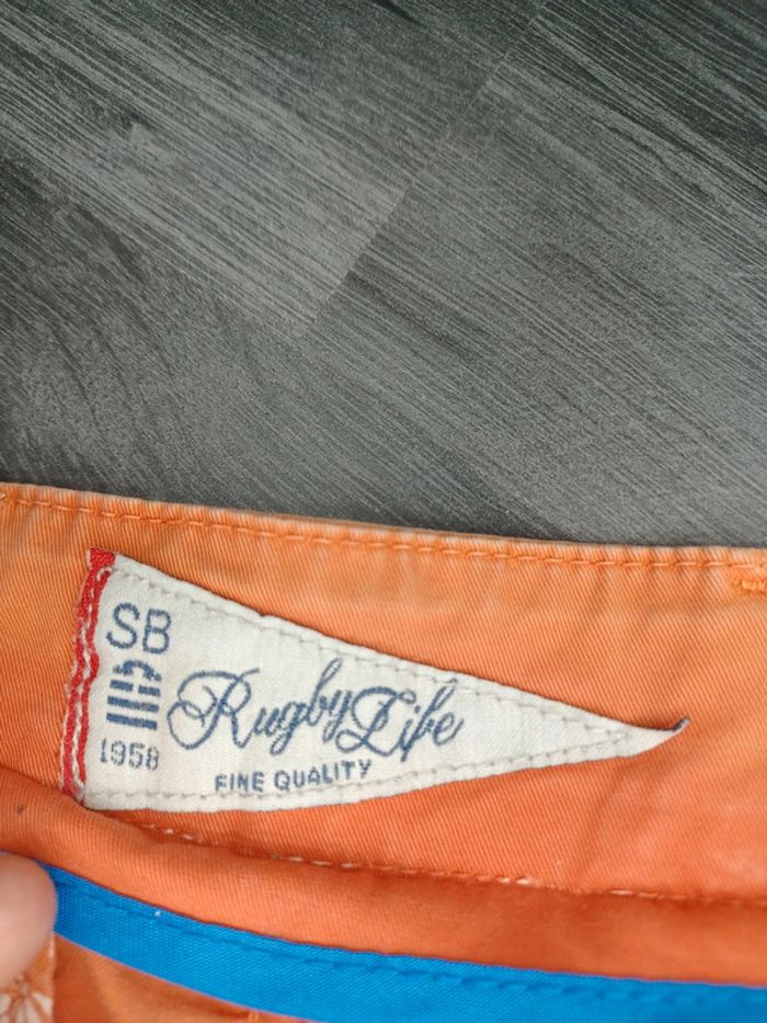 Short Serge Blanco taille W30L40 tbe - photo numéro 3