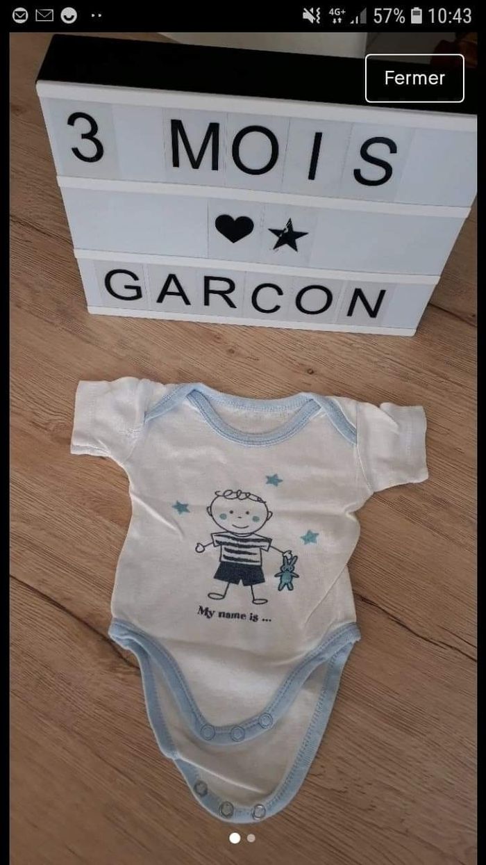 Bodie manche courte imprimé - photo numéro 2