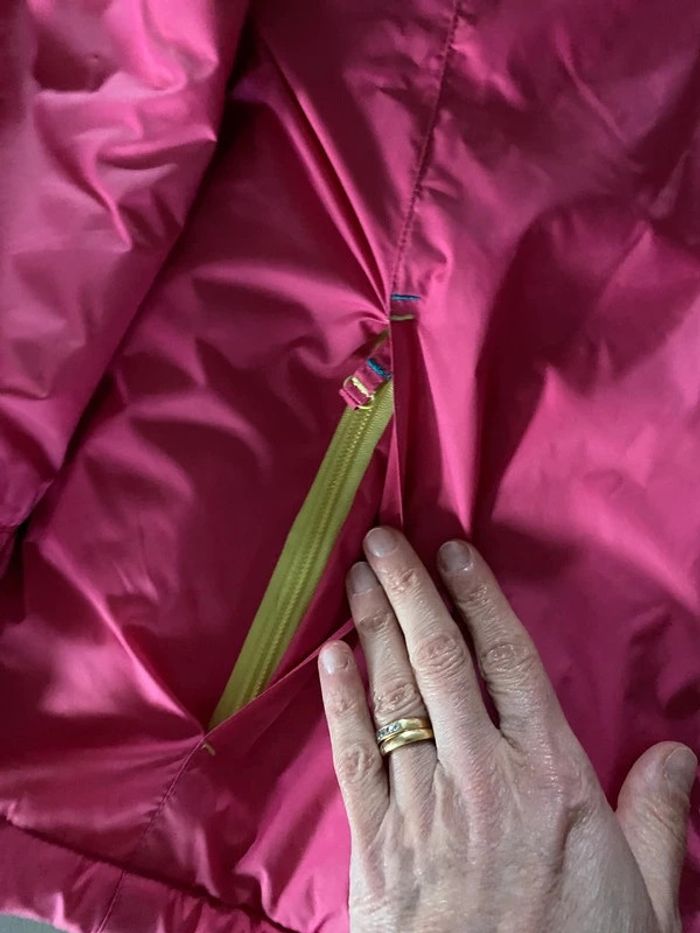 Veste blouson coupe vent décathlon wed’ze stratermic taille 12 ans fille - photo numéro 6