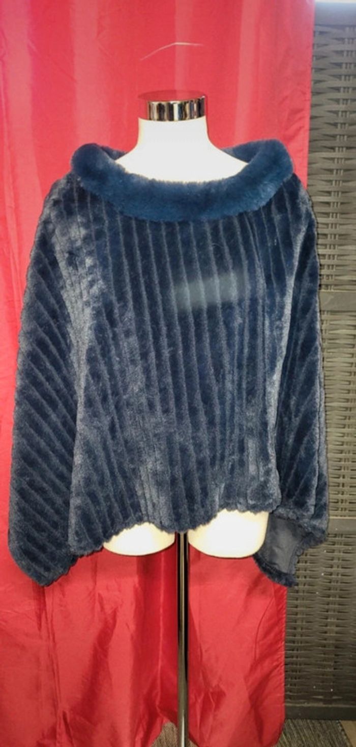 Poncho en pilou pilou ultra doux 36/44
