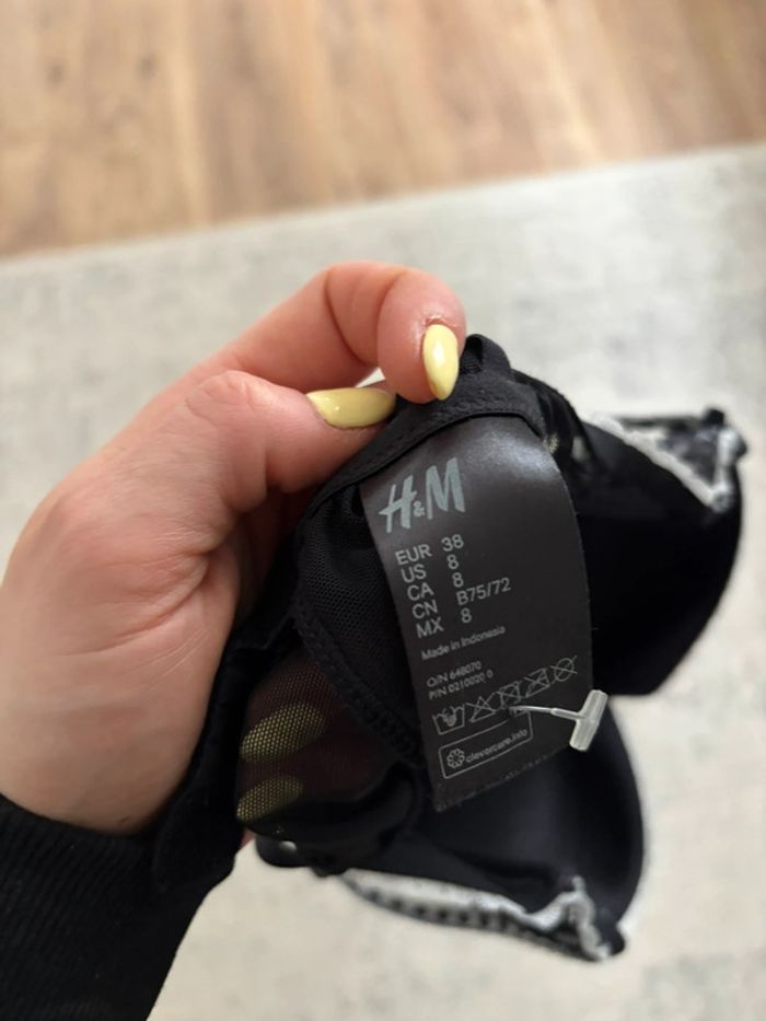 Nuisette noire H&M femme taille M - FR38 - W28 - photo numéro 4