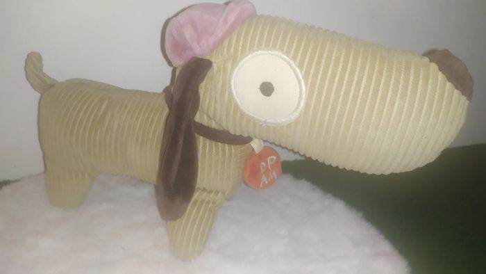 doudou chien hochet dpam - photo numéro 2