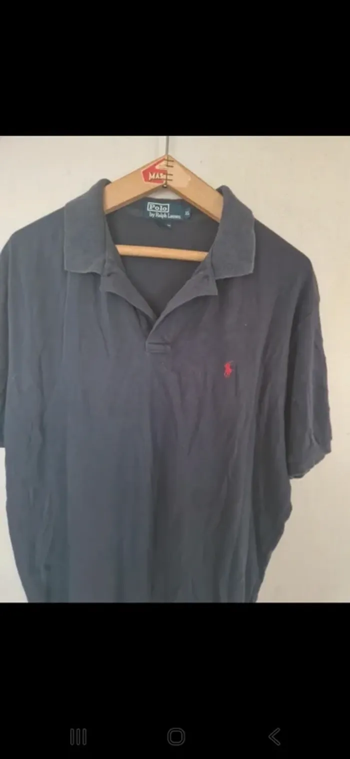 Polo bleue marine ralph Lauren taille xl tres bon etat - photo numéro 2