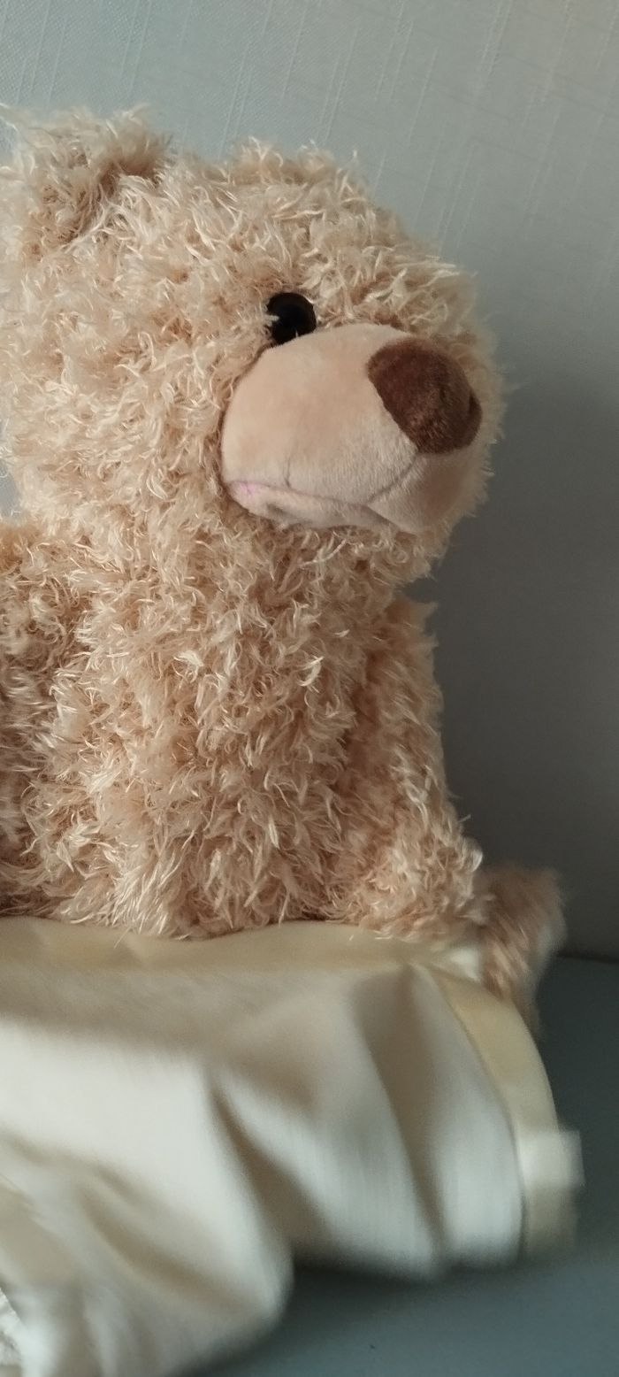 Peluche ours cache cache. - photo numéro 4