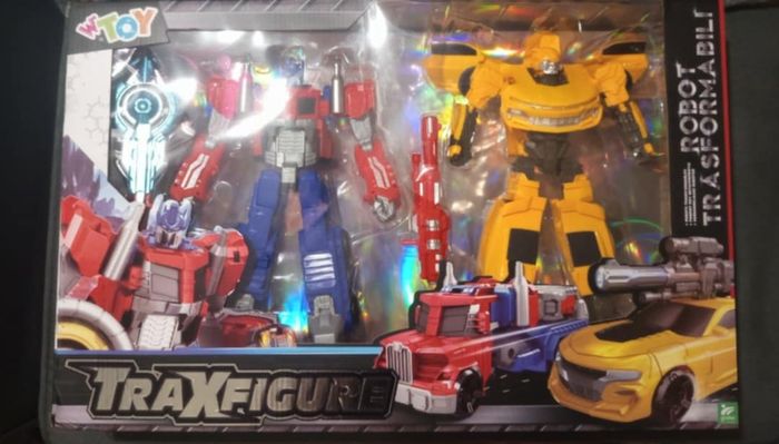 Robots transformables Traxfigures