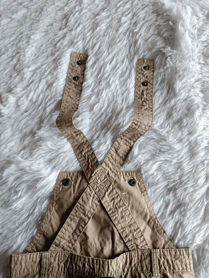 Salopette beige T. 18 mois Gemo Baby - photo numéro 8