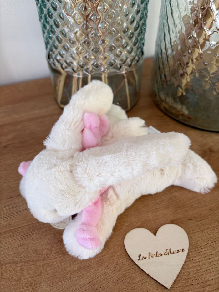 Lapin bonbon rose 20 cm - photo numéro 2