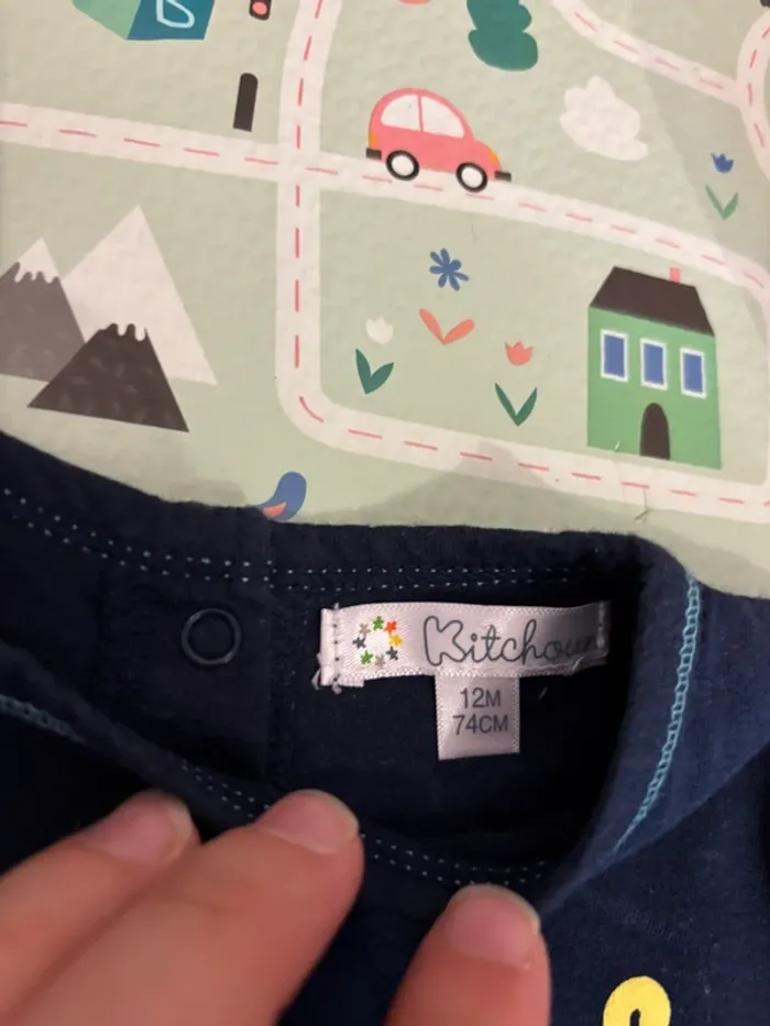 T shirt kitchoun 12 mois - photo numéro 2