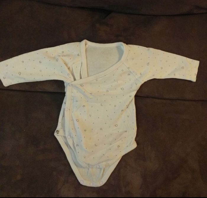 Lot de 2 bodies manches longues croisés - photo numéro 2