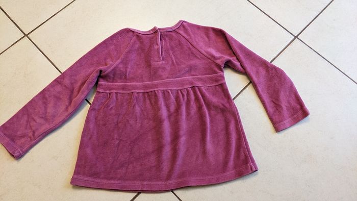 Tunique velours fille taille 4 ans - photo numéro 4
