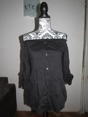 T-shirt bustier a manche longue