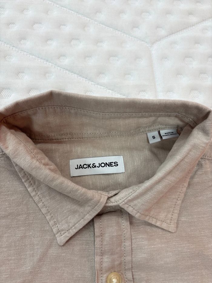 Chemise à manches courtes pour homme Jack & Jones taille S - photo numéro 2