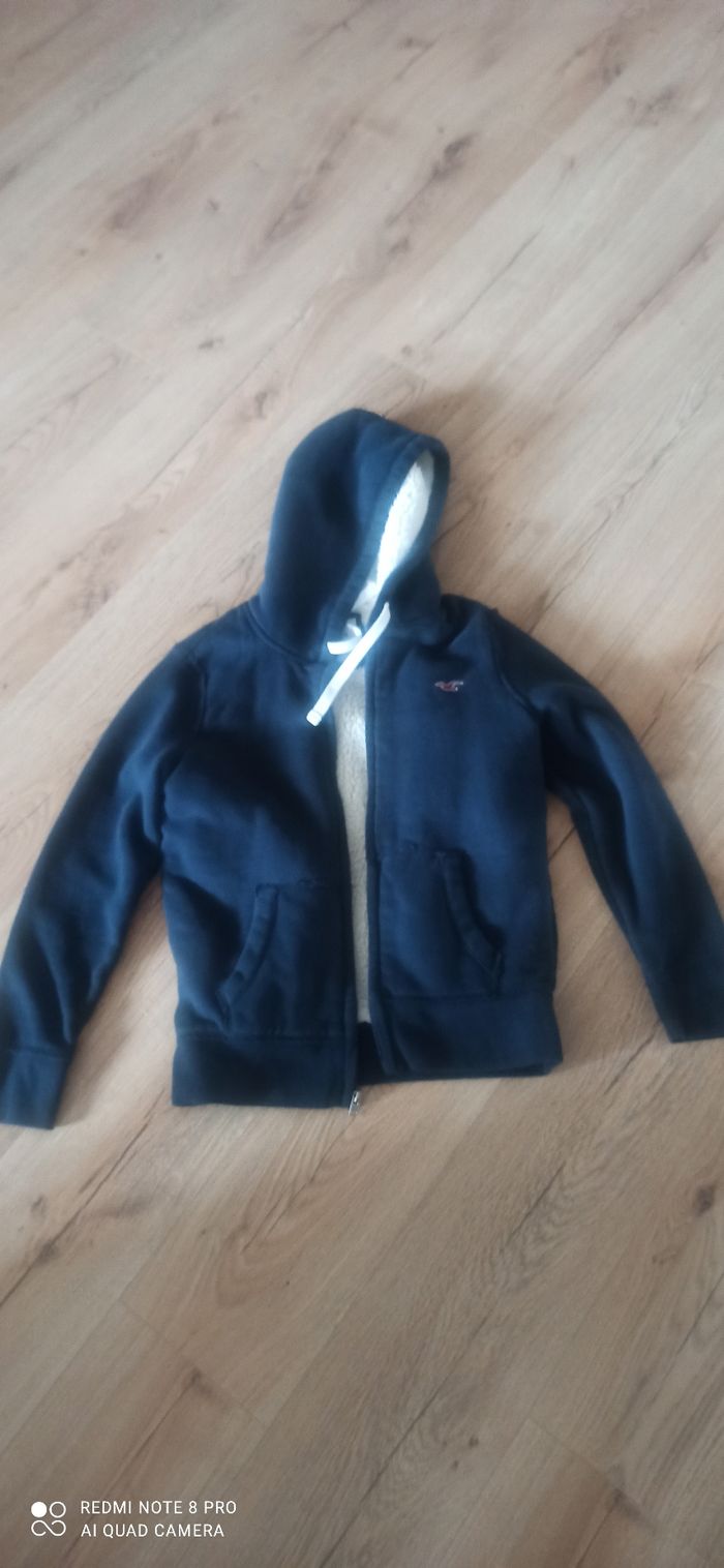 Veste doublee Hollister xs - photo numéro 1