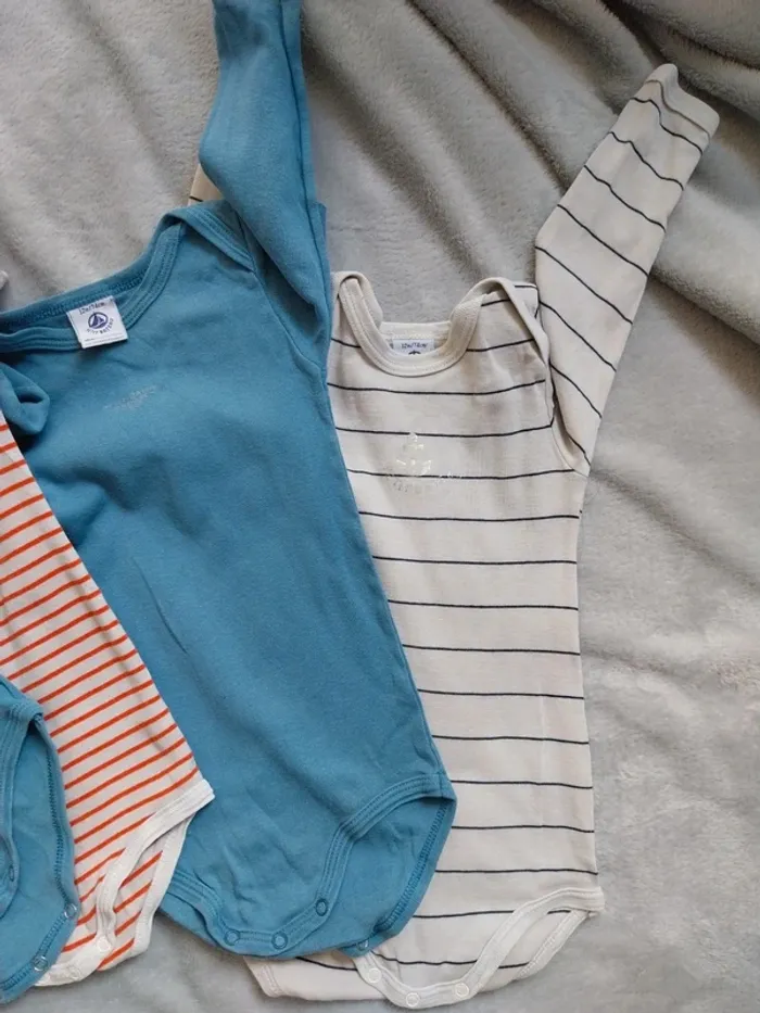 Lot bodies petit bateau - photo numéro 4