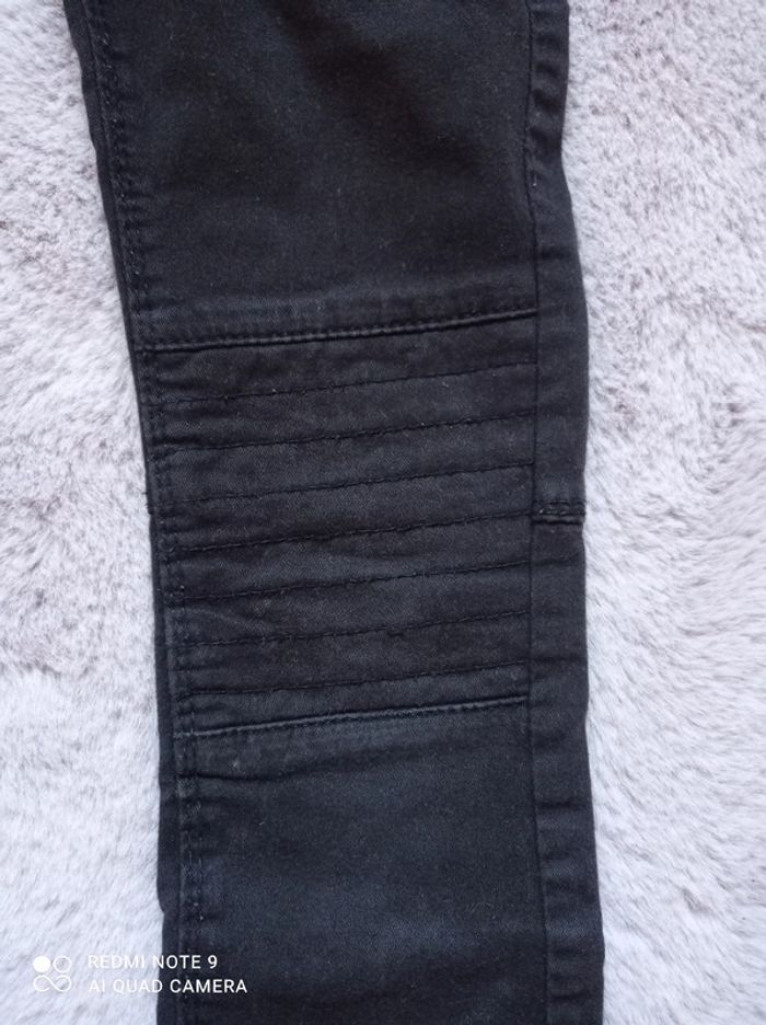 Pantalon fille noir motard, In extenso, taille 7 ans - photo numéro 7