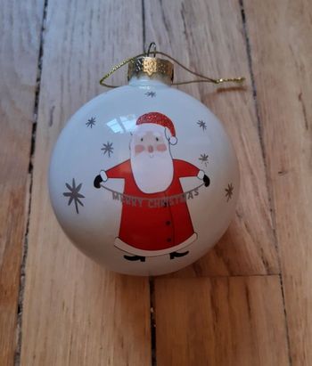 Boule de Noel "Merry Christmas"