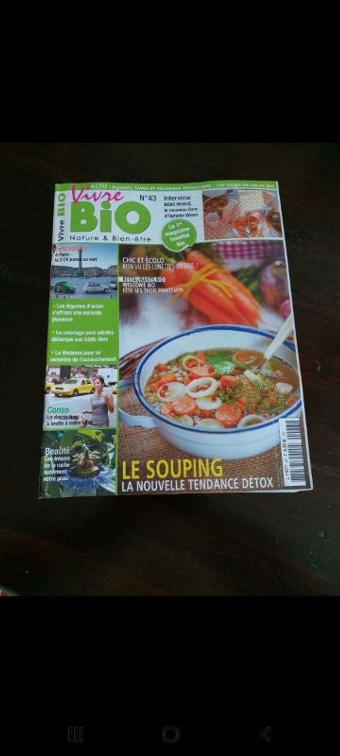 Magazines Vivre Bio