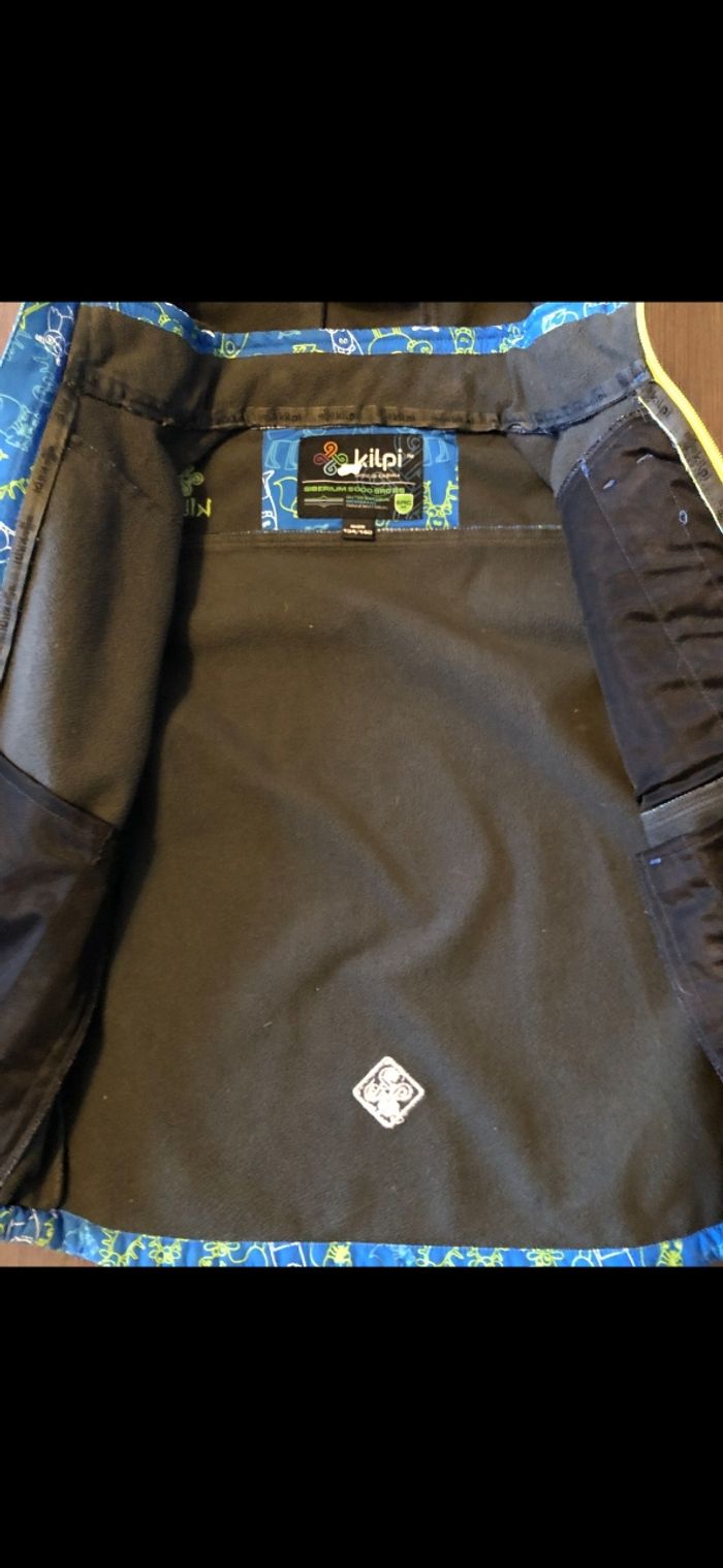 Parka veste blouson avec capuche garçon kilpi 134/140-9/10 ans - photo numéro 2