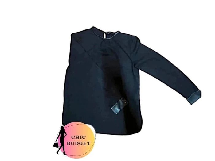 T-shirt - Très Bon État - Couleur Noir - Taille M - Marque Zara Woman