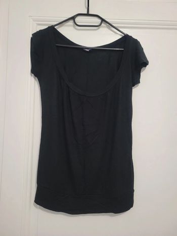 T-shirt noir Pimkie Taille S