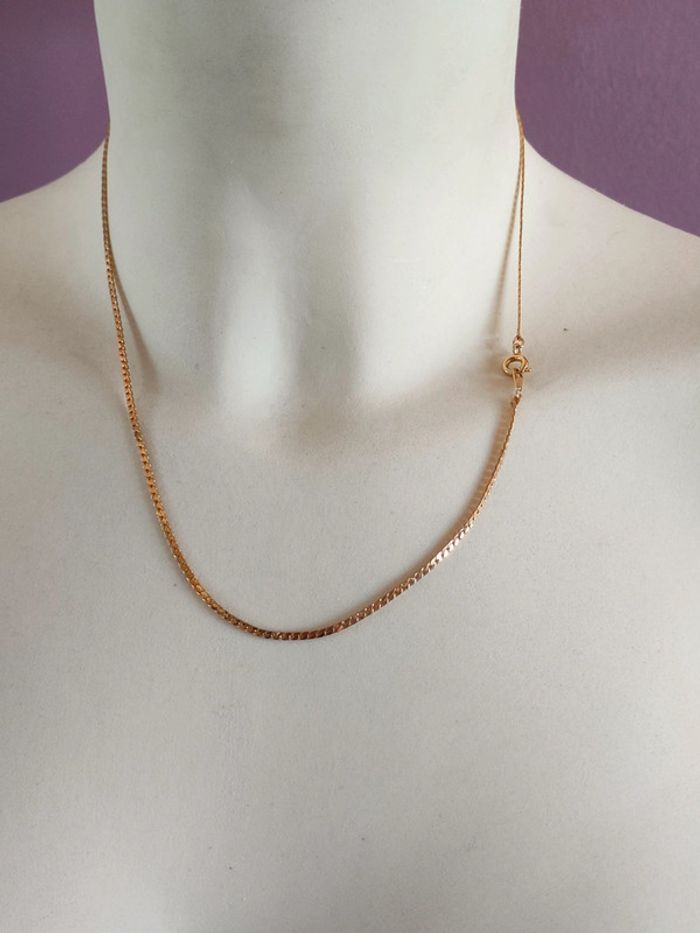 Chaîne collier  plaqué or - photo numéro 5