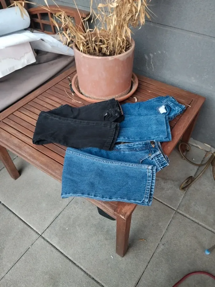 Lots de 3 jeans enfants