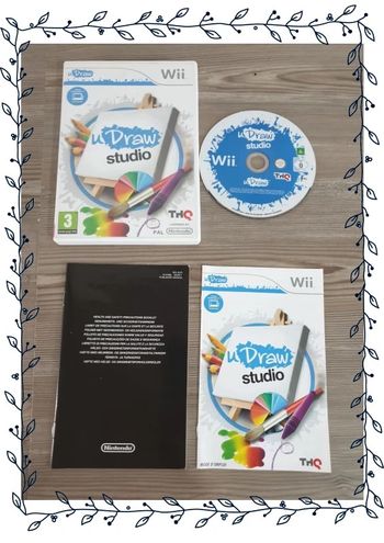 Wii, U draw studio, bon état