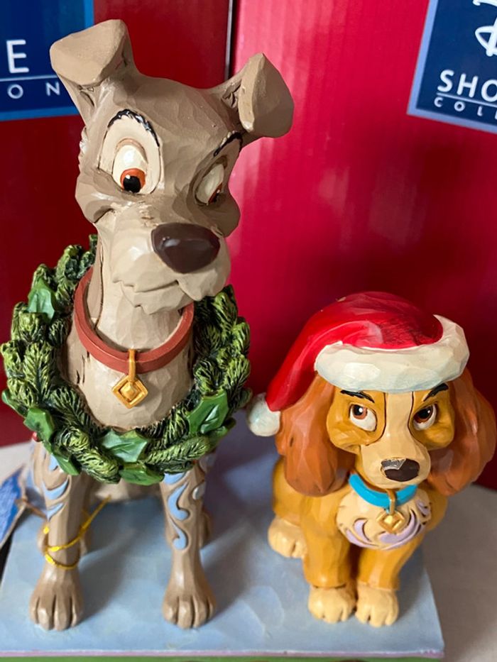 Figurine disney traditions belle et le clochard - photo numéro 2