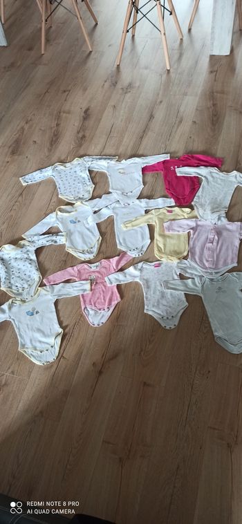 Lot de 13 bodys 3 mois