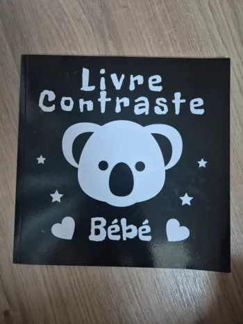 Livre contraste bébé